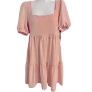 knee length dresses for ladies PARIS BOW DETAIL DRESS & MINI RUFFLE SHORTS  Sweet Chilling